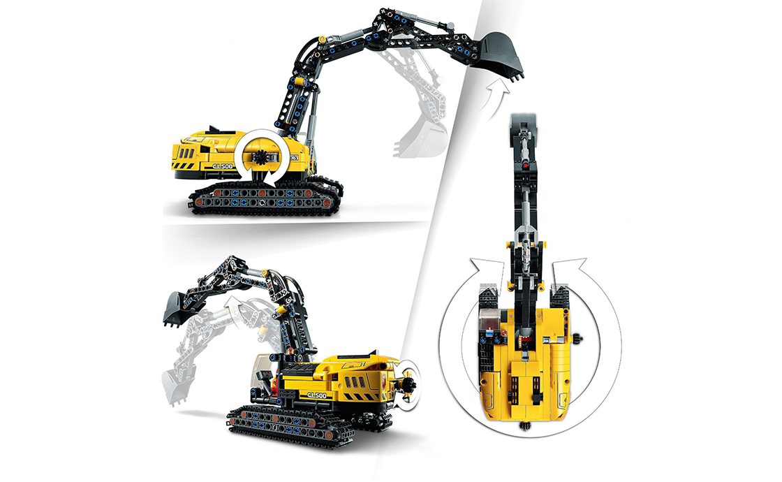 Lego best sale technic excavator