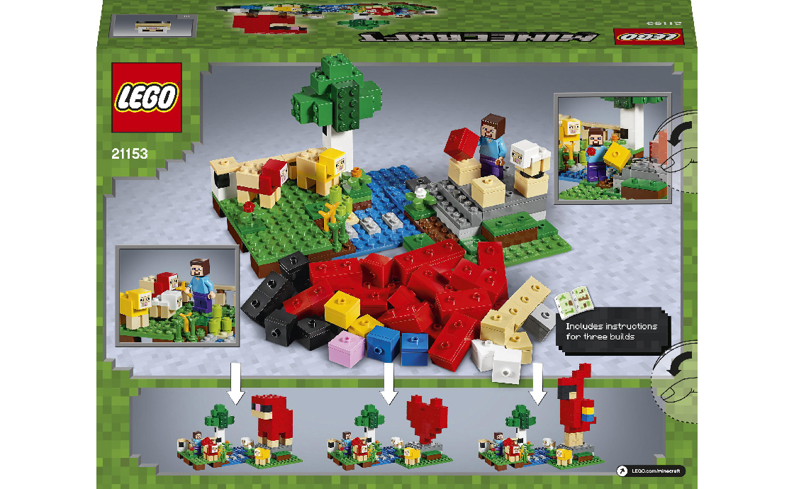 Minecraft lego hot sale 21153