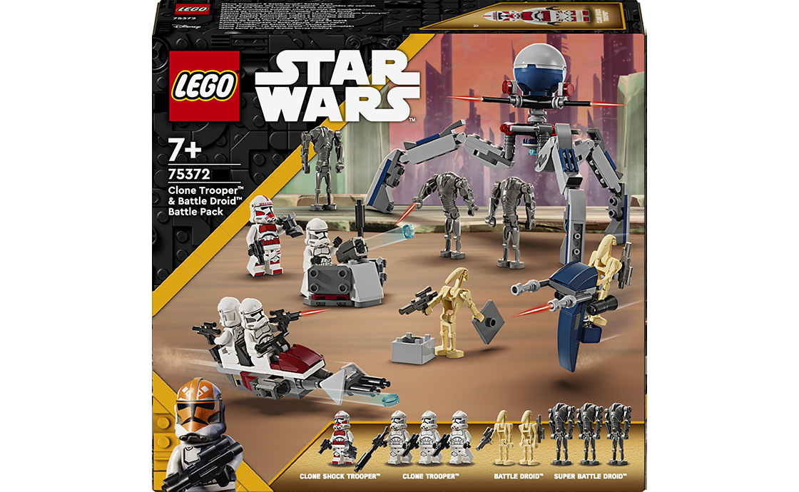 Купить LEGO Star Wars Клоны-пехотинцы и Боевой дроид. Боевой набор