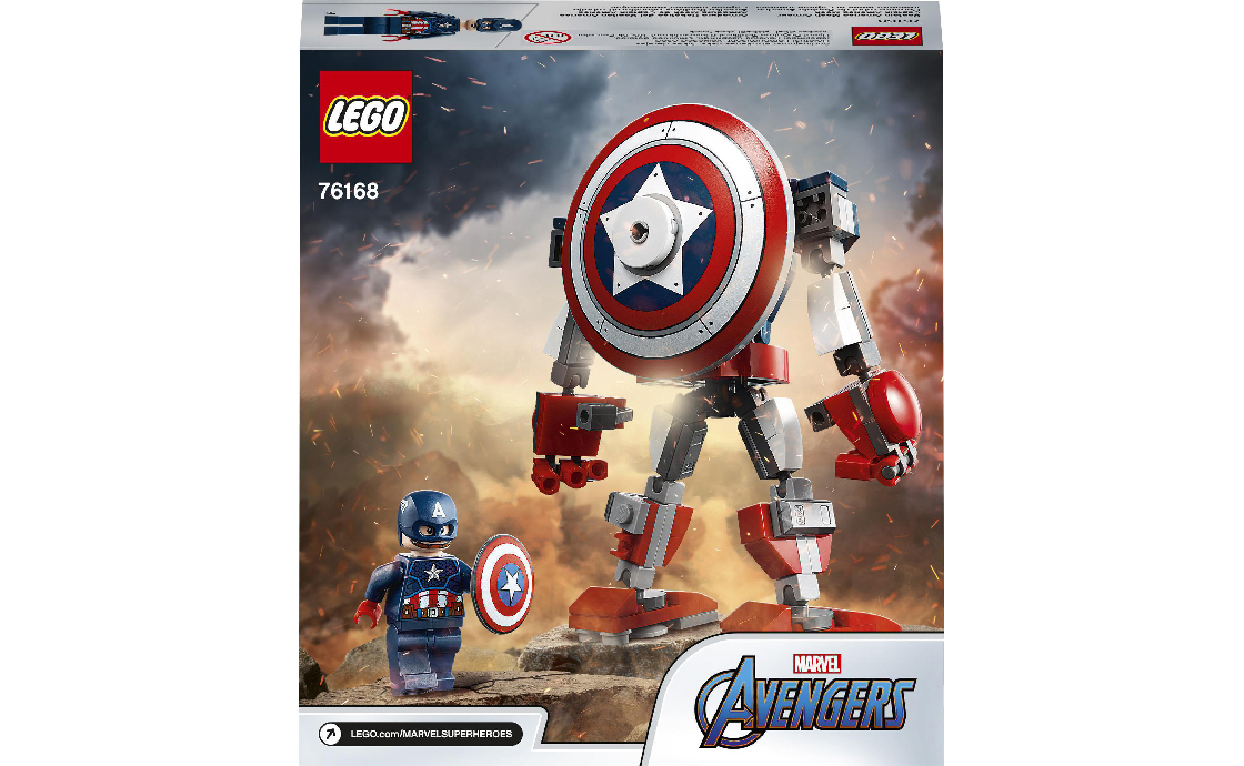 Lego marvel captain sales america