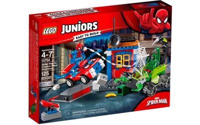 LEGO Juniors Уличный бой Человека-Паука против Скорпиона (10754)