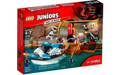 LEGO Juniors Преследование на лодке Зейна (10755)