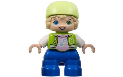 LEGO DUPLO Child Boy - Lime Jacket, Yellowish Green Bicycle Helmet (47205pb098)