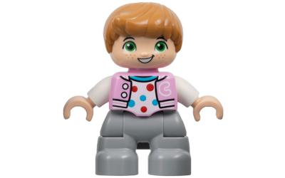 LEGO DUPLO Child Boy - Bright Pink Jacket, Polka Dot Shirt (47205pb109)