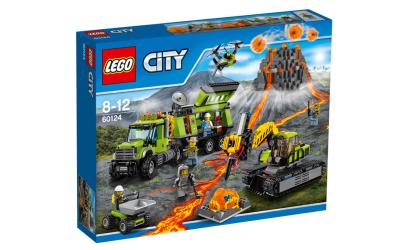 Конструктор LEGO City Вулкан: разведывательная база 60124