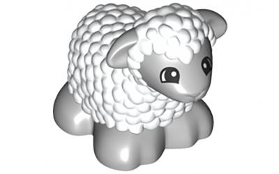 LEGO DUPLO Sheep Baby - White (69719pb01)