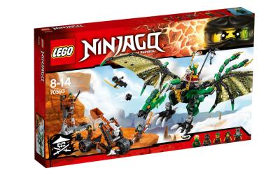 LEGO NINJAGO Зелёный энерджи дракон Ллойда (70593)