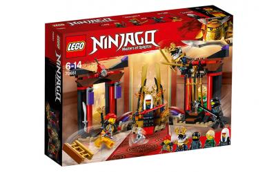 LEGO NINJAGO Вирішальний бій в тронному залі (70651)