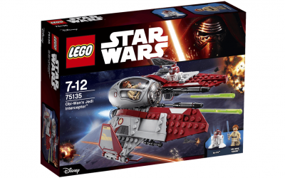 LEGO Star Wars Перехватчик джедаев Оби-Вана Кеноби (75135)