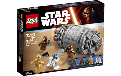 LEGO Star Wars Рятувальна капсула дроїдів (75136)