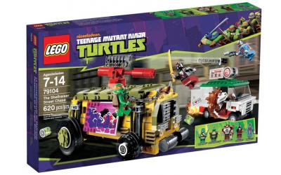 LEGO Ninja Turtles Погоня на панцирном танке Черепашек-Ниндзя (79104)