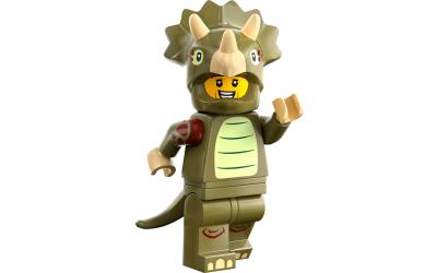 LEGO Minifigures Поклонник в костюме трицератопса (71045-8)