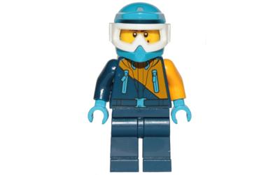 LEGO City Arctic Snowmobile Driver (cty0904-used)
