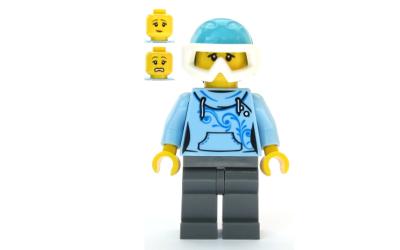 LEGO City Skier - Female (cty1088-used)