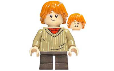 LEGO Harry Potter Ron Weasley - Dark Tan Sweater (hp142)
