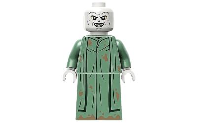 LEGO Harry Potter Lord Voldemort - Sand Green Robe, Printed Skirt (hp422)