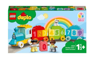 LEGO DUPLO Потяг із цифрами – вчимося рахувати (10954)