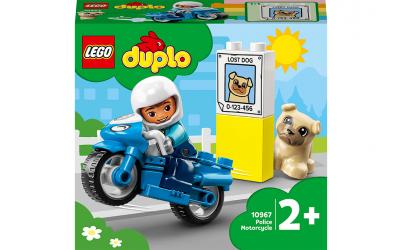 LEGO DUPLO Town Поліцейський мотоцикл (10967)