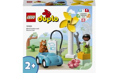 LEGO DUPLO Ветрогенератор и электромобиль (10985)
