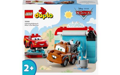 LEGO DUPLO Розваги Блискавки МакКвіна й Сирника на автомийці (10996)