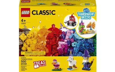LEGO Classic Прозорі кубики для творчості (11013)