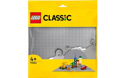 LEGO Classic Базова пластина сірого кольору (11024)