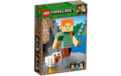 LEGO Minecraft Алекс с цыпленком (21149)
