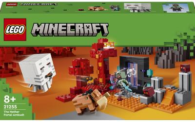 LEGO Minecraft Засідка біля порталу в Нижній світ (21255)
