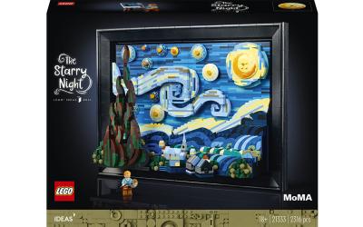 LEGO Ideas «Звёздная ночь» Винсента Ван Гога (21333)