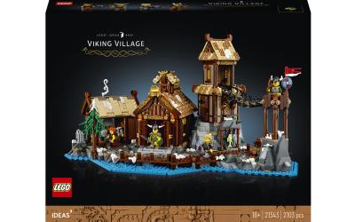 лего Поселение викингов 21343