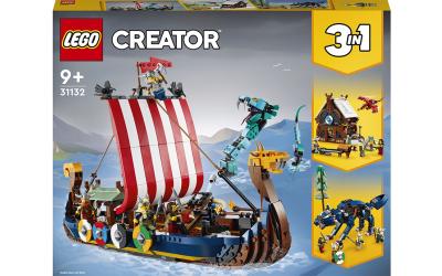 LEGO Creator Корабль викингов и Мидгардский змей (31132)
