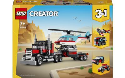 LEGO Creator Бортова вантажівка з гелікоптером (31146)