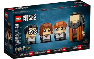 LEGO Brick Headz Гаррі, Герміона, Рон та Геґрід (40495)