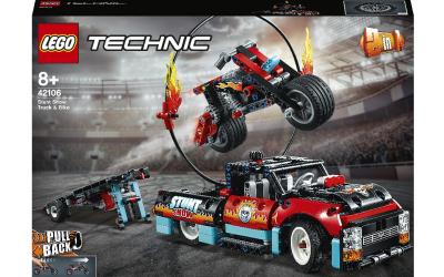 LEGO Technic Каскадерська вантажівка й мотоцикл (42106)