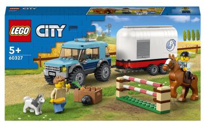 LEGO City Машина с прицепом для лошади (60327)
