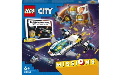 LEGO City Missions Місії дослідження Марсу на космічному кораблі (60354)