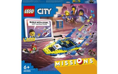 LEGO City Missions Детективные миссии водной полиции (60355)