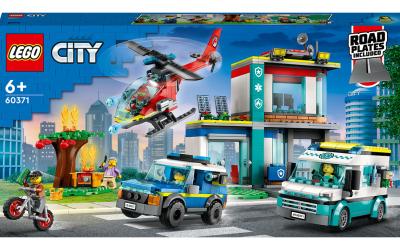 LEGO City Центр управления спасательным транспортом (60371)