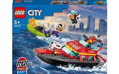 LEGO City Спасательный пожарный катер (60373)
