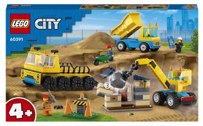 LEGO City Строительные грузовики и шаровой таран (60391)