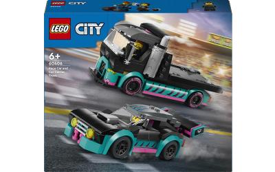 LEGO City Автомобіль для перегонів й автовоз (60406)