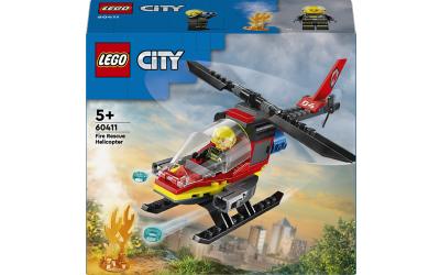 лего Пожарный спасательный вертолет 60411