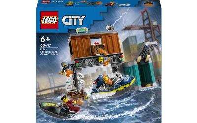LEGO City Поліцейський моторний човен і шахрайське укриття (60417)