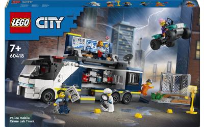LEGO City Передвижная полицейская криминалистическая лаборатория (60418)