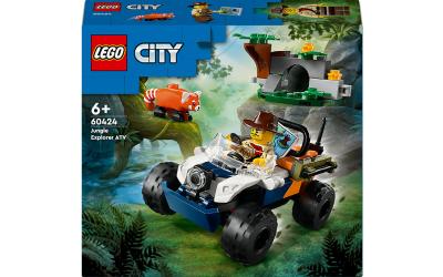 LEGO City Квадроцикл для дослідження джунглів «Місія Червоної панди» (60424)