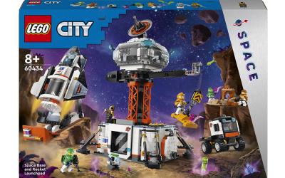 LEGO City Космічна база й стартовий майданчик для ракети (60434)