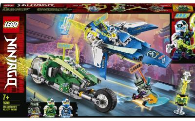 LEGO NINJAGO Скоростные машины Джея и Ллойда (71709)