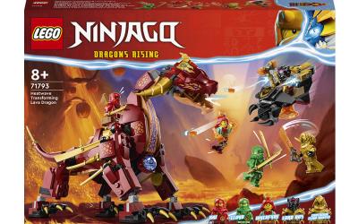 LEGO NINJAGO Лавовый дракон-трансформер (71793)