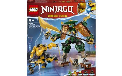 LEGO NINJAGO Командные роботы ниндзя Ллойда и Арин (71794)