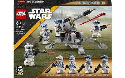 LEGO Star Wars Боевой набор клонов-пехотинцев 501-го легиона (75345)